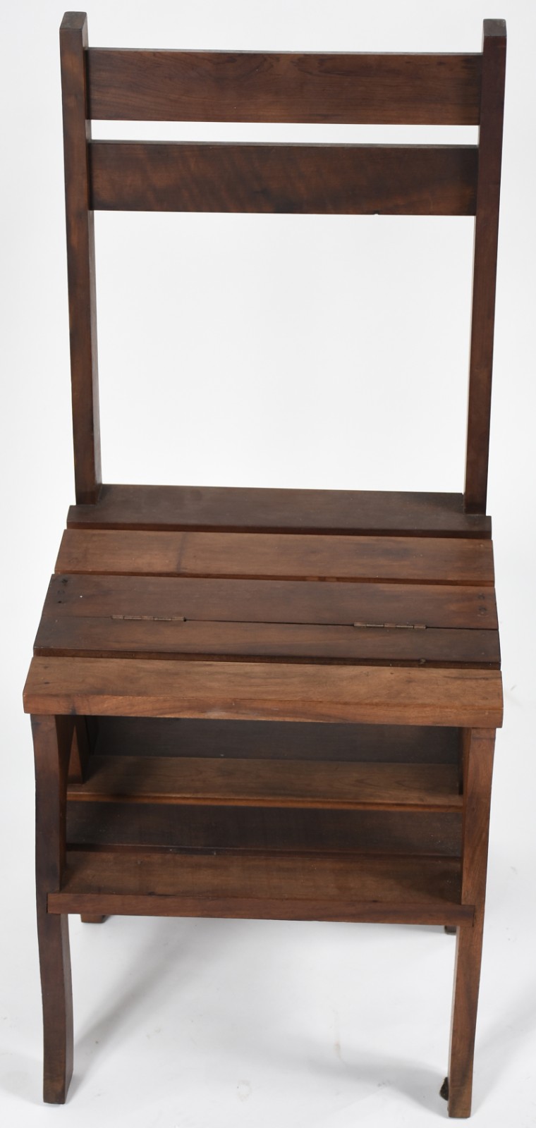 Cadeira escada articulada de madeira nobre (Medida Aberta: 85 cm... - foto 2 de 4