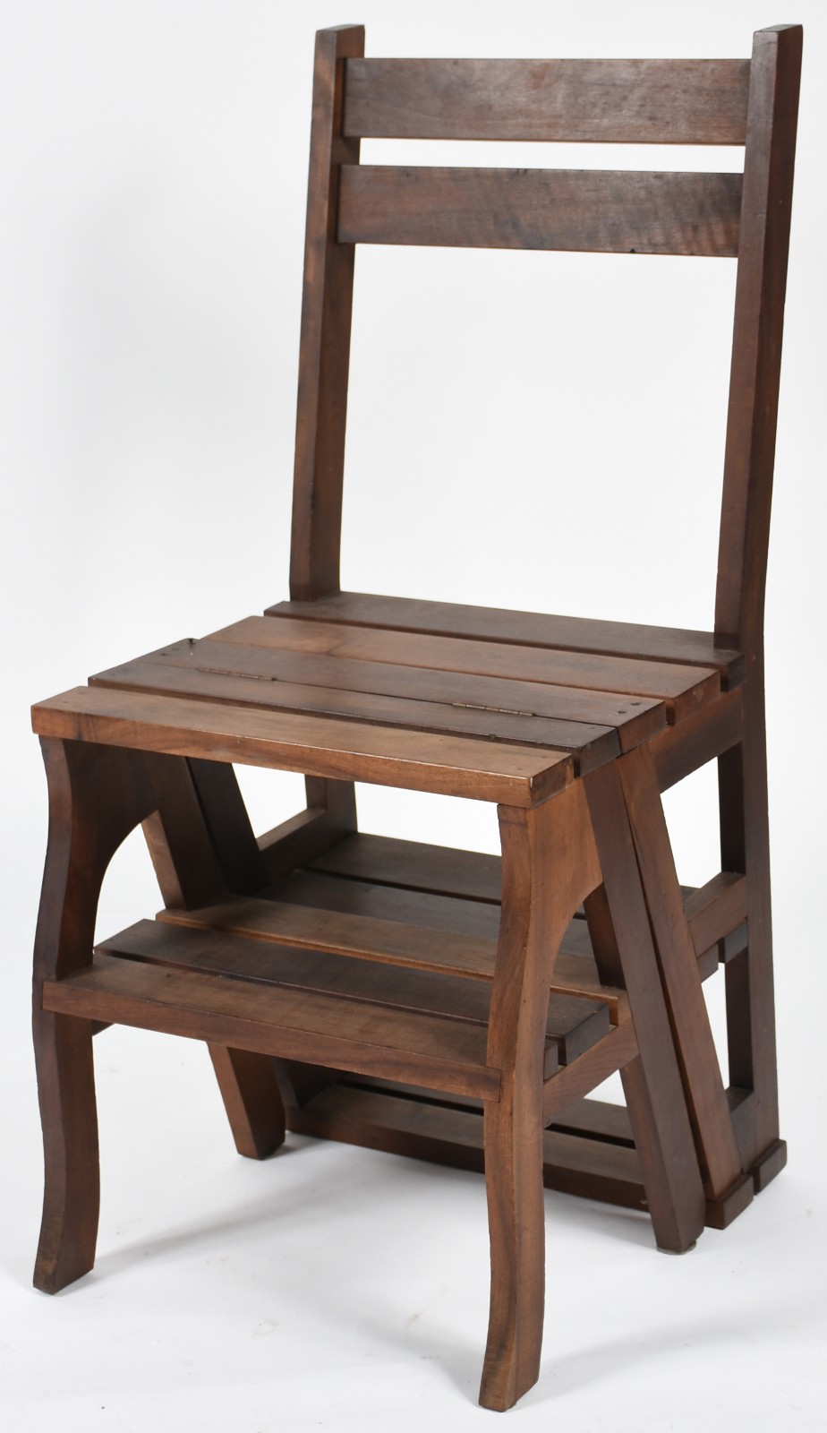 Cadeira escada articulada de madeira nobre (Medida Aberta: 85 cm... - foto 1 de 4