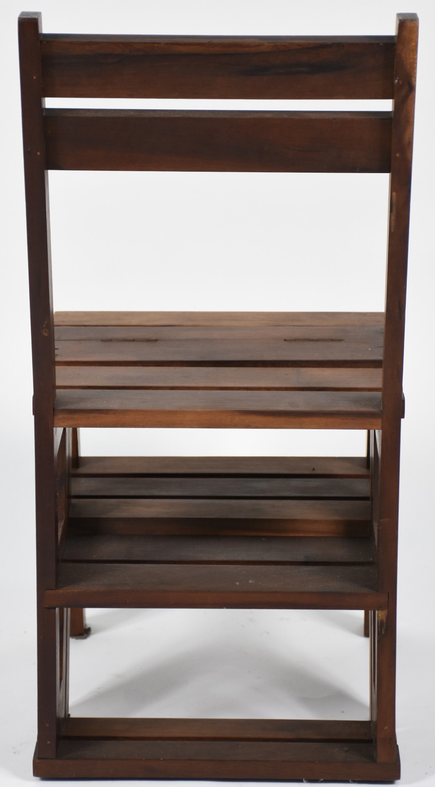 Cadeira escada articulada de madeira nobre (Medida Aberta: 85 cm... - foto 3 de 4