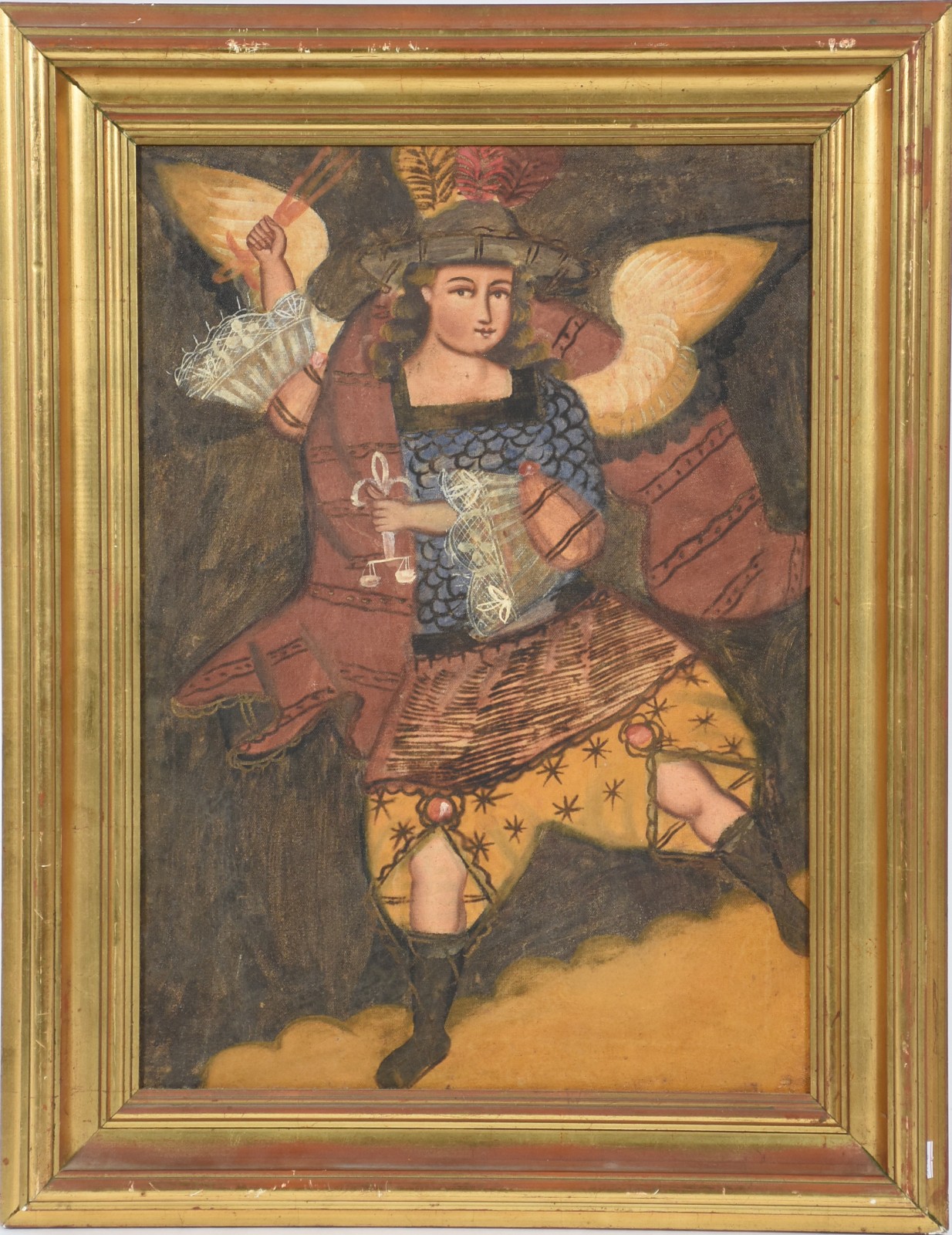 Escola Cusquenha (1538), Arcanjo - foto 2 de 3