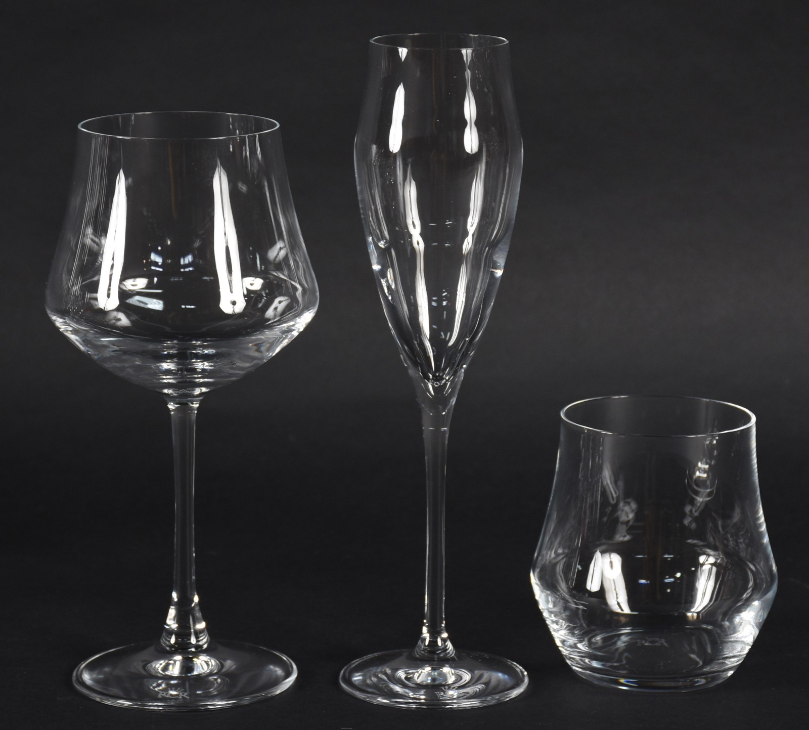 Conjunto de taças de cristal composto de 6 flutes para champagne, 6... - foto 3 de 4