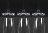 Seis taças de cristal para champagne, 220 ml. - Seis taças de cristal para champagne, 220 ml.