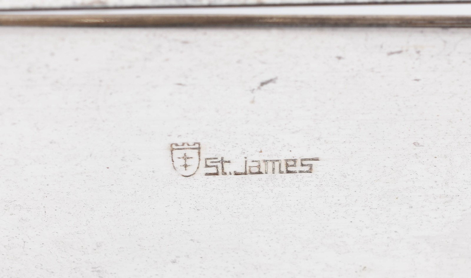 Rechaud de metal prateado Saint James (sem pirex). - foto 4 de 4