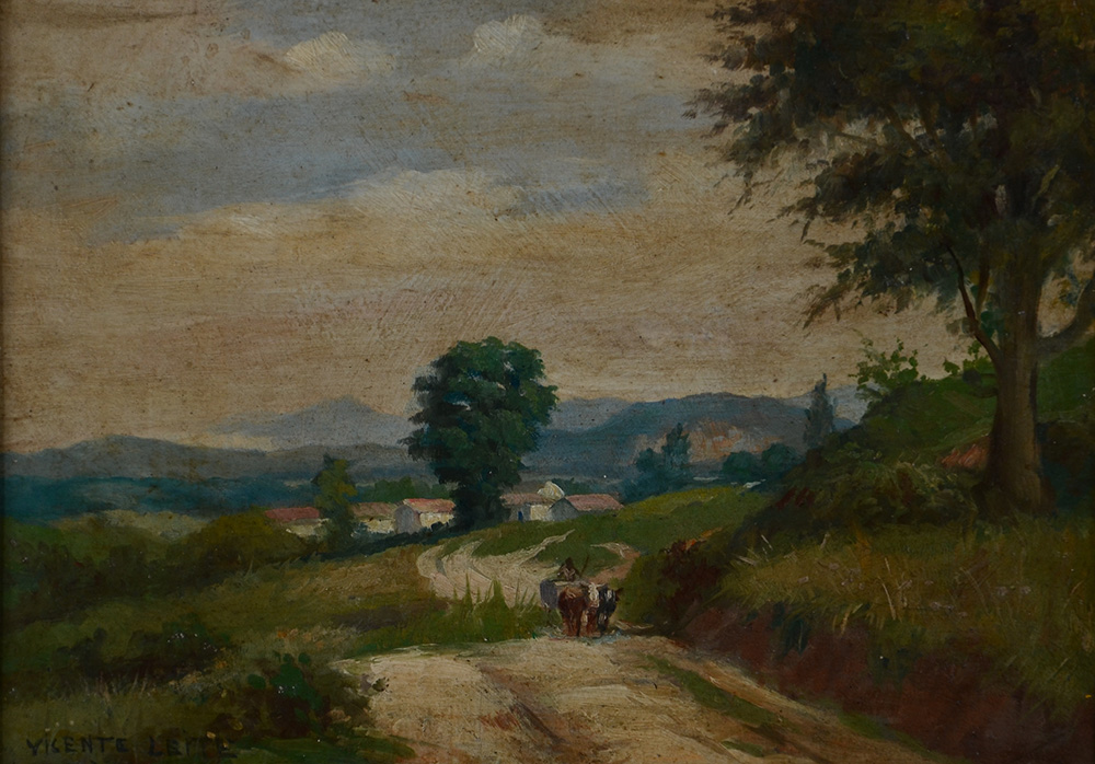 VICENTE LEITE - Paisagem - OSM - 18 x 26 - foto 1 de 2