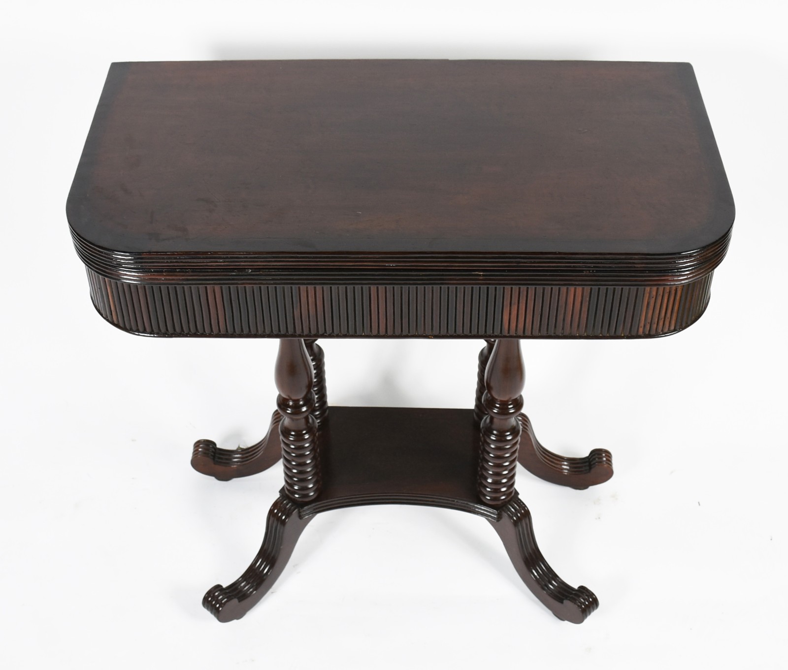 Elegante console reversível para mesa de madeira nobre, tampo apoiado... - foto 1 de 4