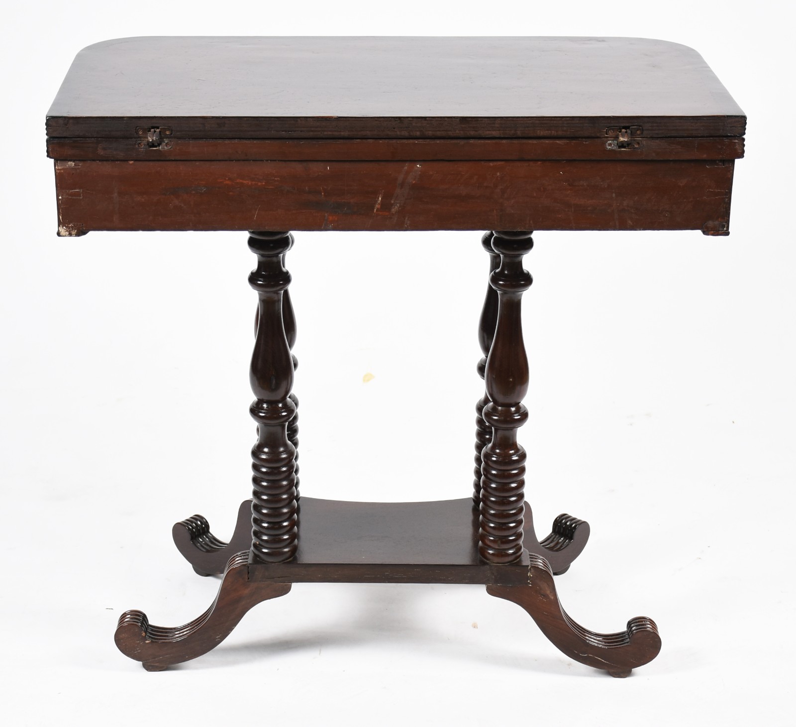 Elegante console reversível para mesa de madeira nobre, tampo apoiado... - foto 4 de 4