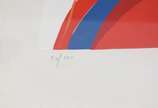 Maria Polo (1937-1983) - Serigrafia 57/150, datado 74 (Precisando de restauro).