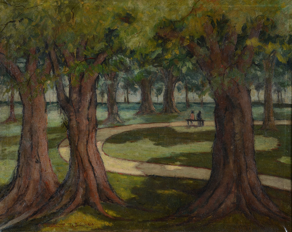 BUSTAMANTE SÁ - Campo de Santana - 1939 - ost - 65 x 80 - foto 1 de 2