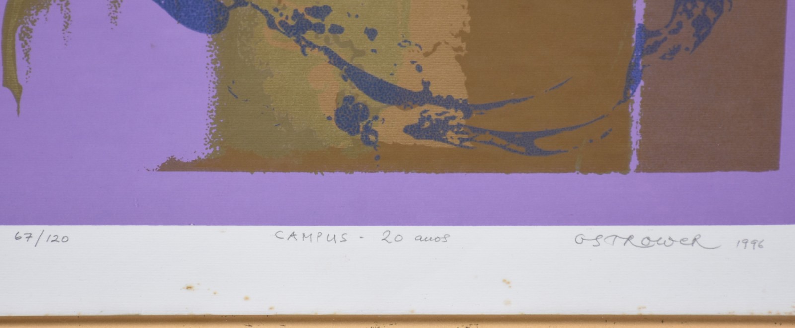 Fayga Ostrower (1920-2001), Campus  - 20 nos - foto 3 de 4