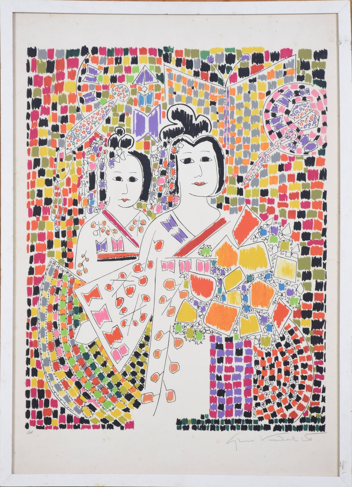 Gloria Vanderbilt (1924-2019), Two Women - foto 2 de 6