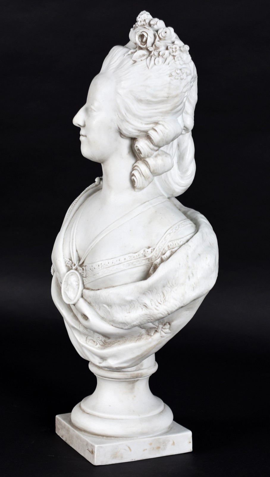 Félix Lecomte (1737-1817), Busto da rainha Maria Antonieta (1755-1793) - foto 3 de 6