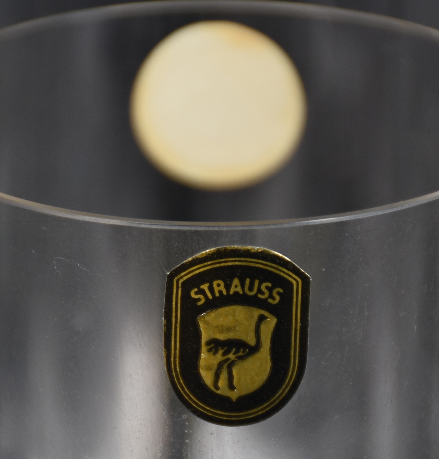 Dezesseis copos longos de cristal da marca STRAUSS. - foto 4 de 6
