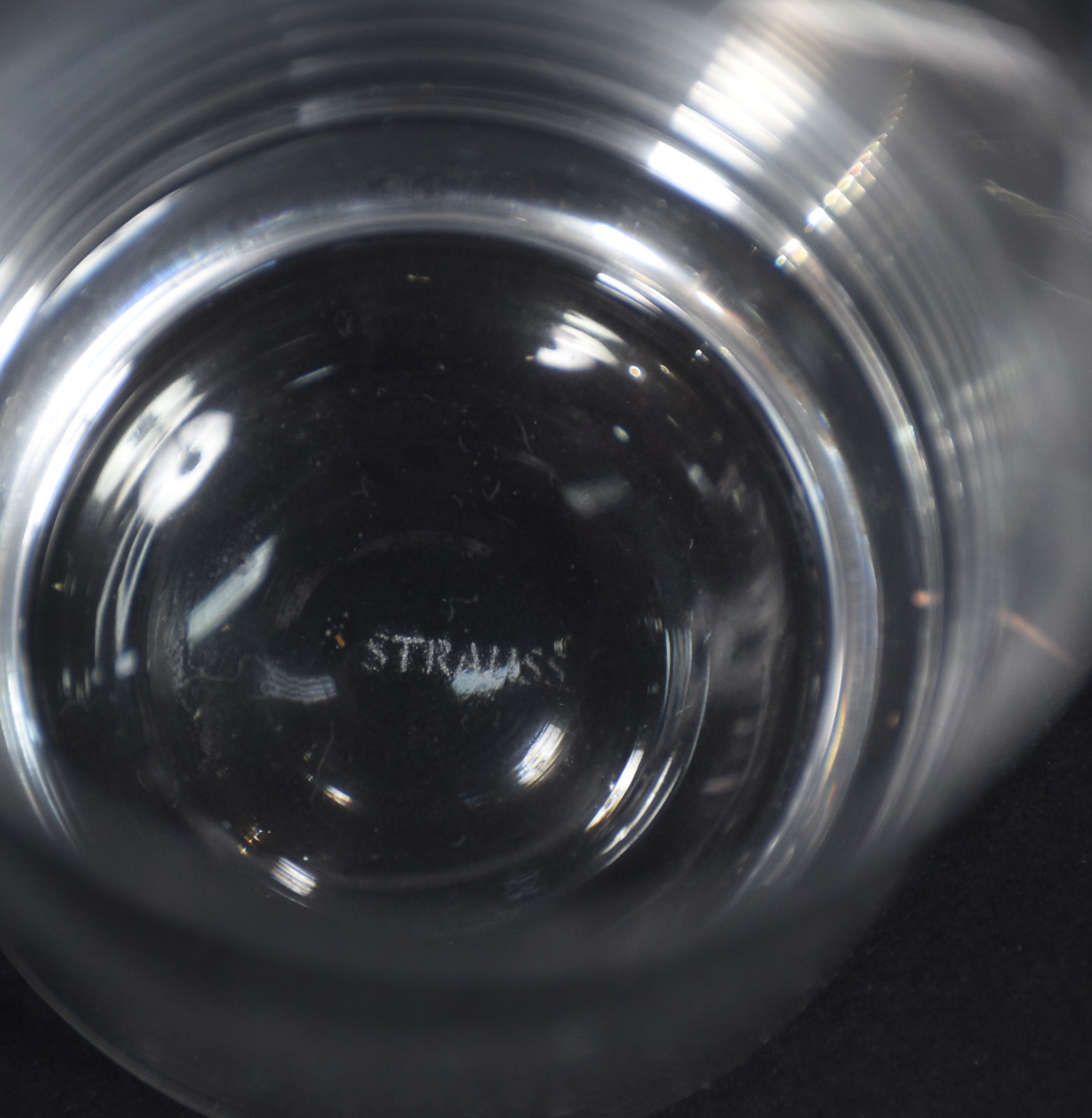 Dezesseis copos longos de cristal da marca STRAUSS. - foto 6 de 6