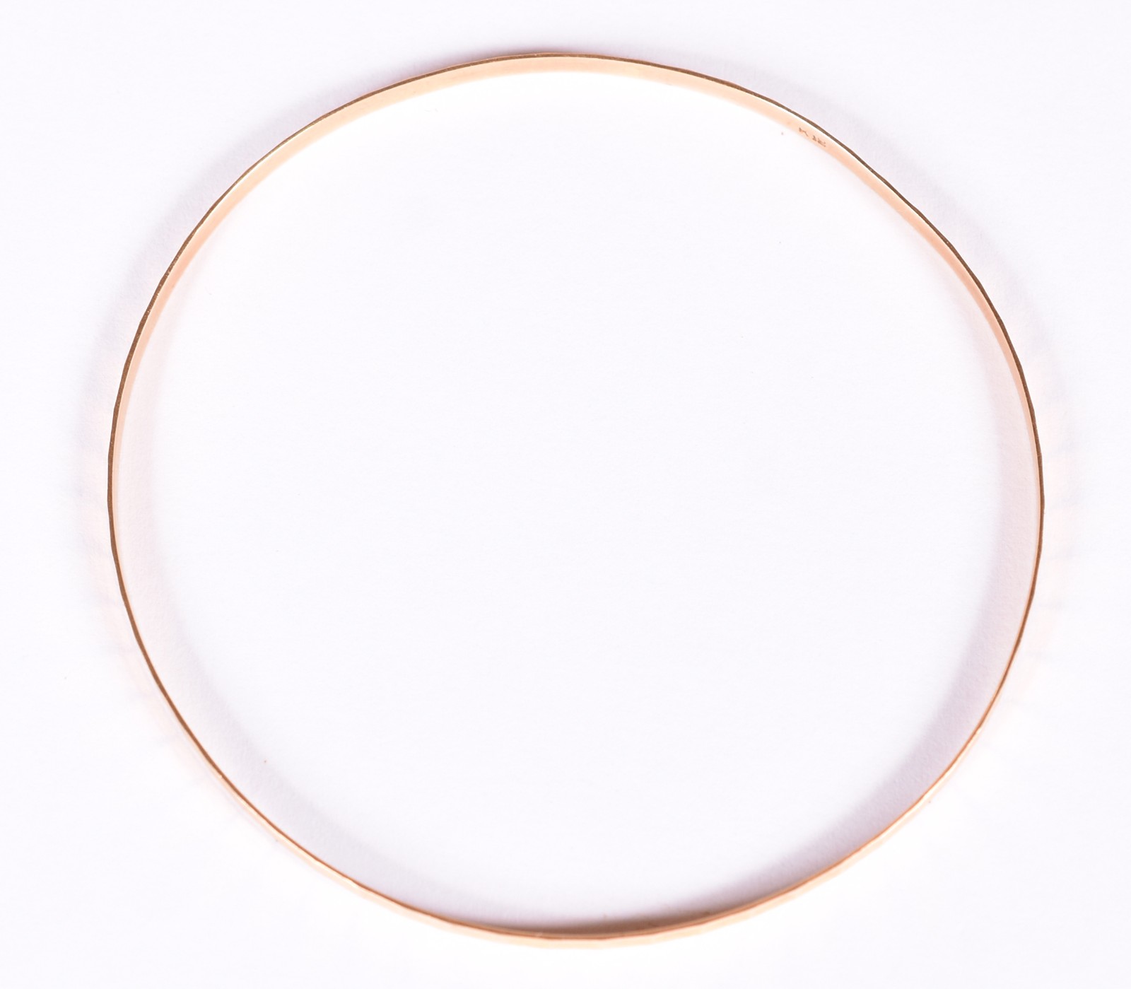 Pulseira escrava em ouro 18 k, contrastado (Por motivos de seguranças... - foto 4 de 4