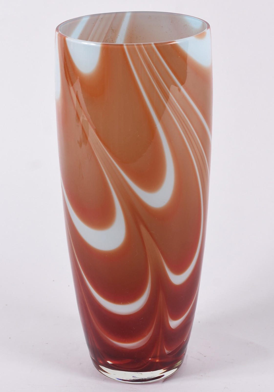 Vaso de vidro decorativo mesclado. - foto 1 de 5