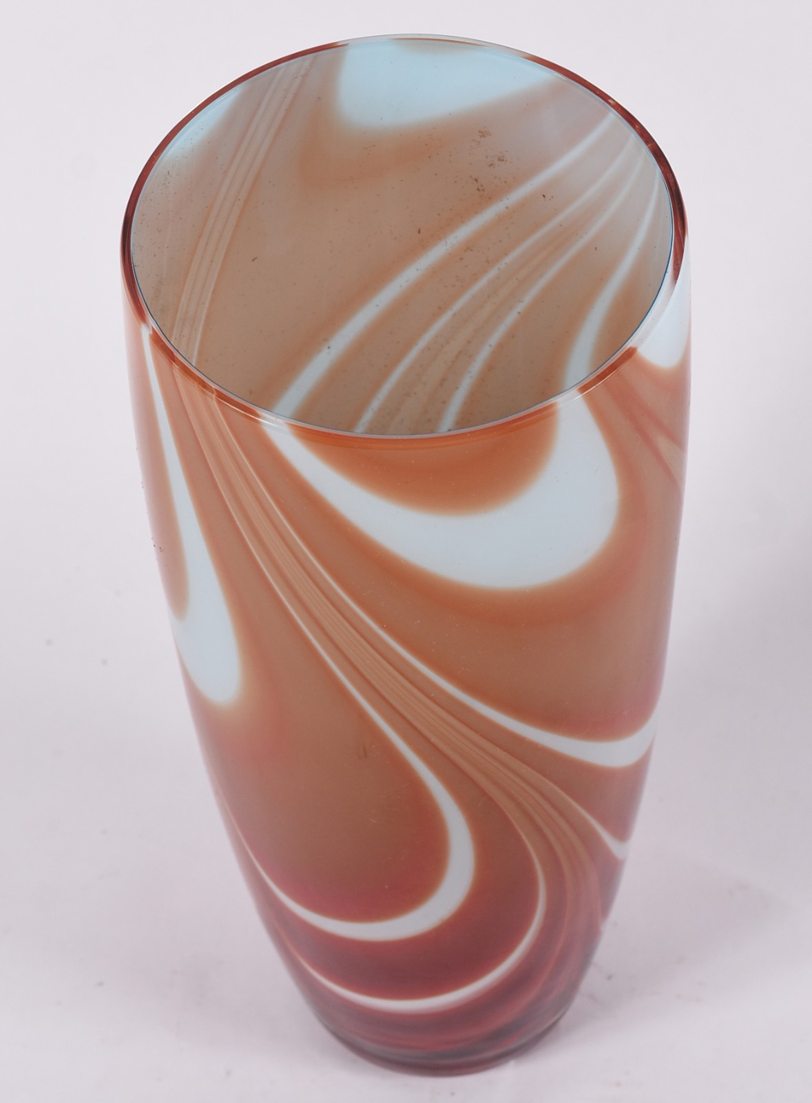 Vaso de vidro decorativo mesclado. - foto 3 de 5