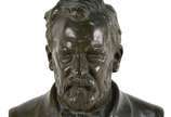Adrien Étienne Gaudez (1845-1902), Pasteur - Busto de bronze.