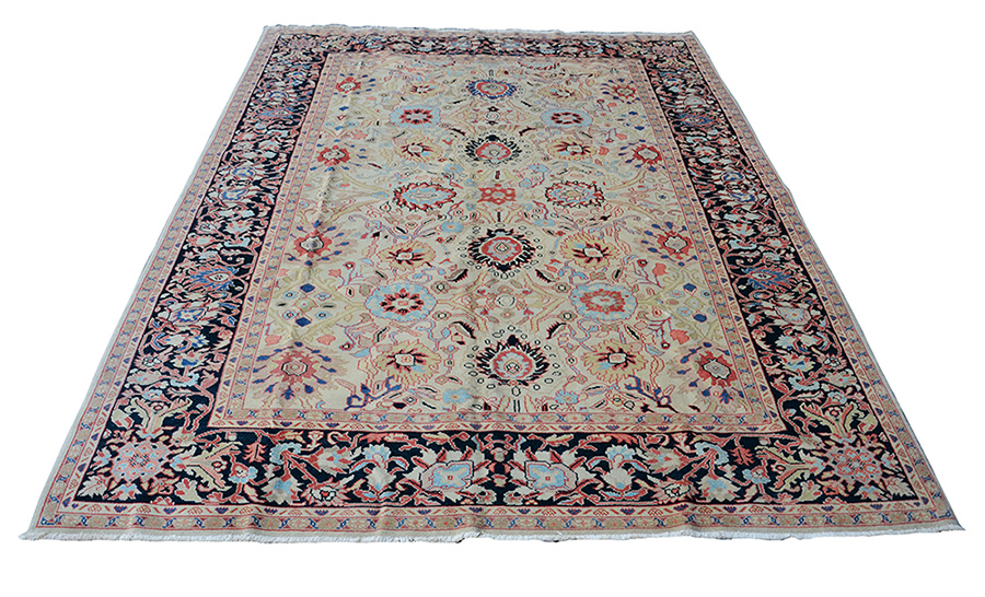 Tapete Ziegler med. 2.64 x 3.44 = 9.08 m2.