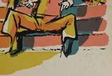 Hector Carybé (1911-1997),  - Serigrafia 678/700, pequenos fungos na gravura (sem moldura).