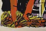 Hector Carybé (1911-1997),  - Serigrafia 678/700, datado 1978, pequenos fungos na gravura (sem moldura).