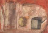 Ernesto LACERDA (1926), Natureza Morta - Vinil sobre catão.