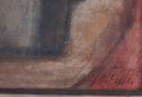 Ernesto LACERDA (1926), Natureza Morta - Vinil sobre catão.