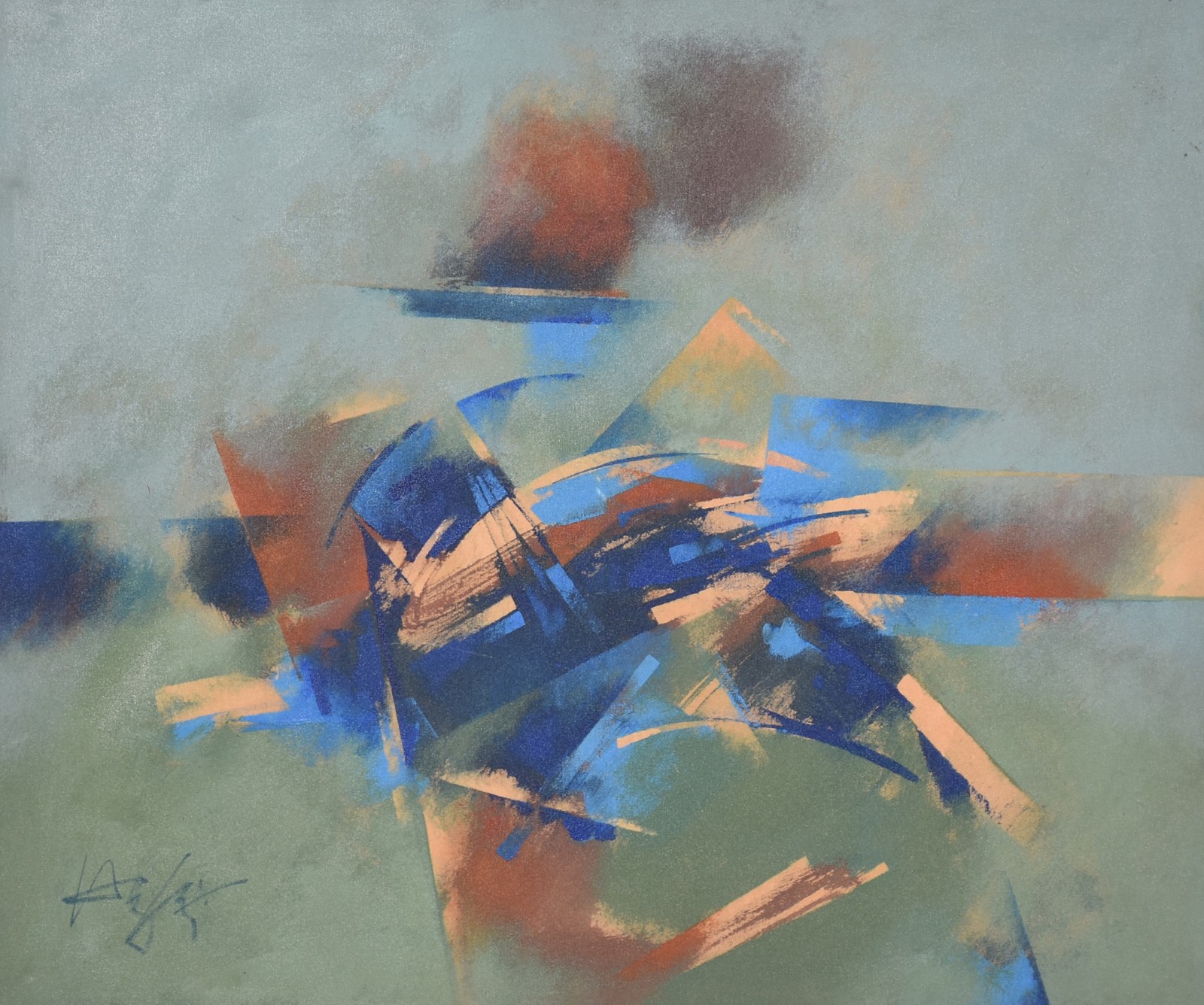 Henri Carrières (1947), Abstrato - foto 1 de 4