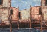 José Paulo Moreira da Fonseca (1922-2004), A Ci... - Óleo sobre tela, datado 1984.