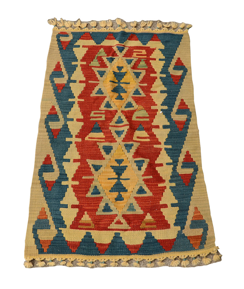 Tapete Kilim med. 1,16 x 0,72 m.