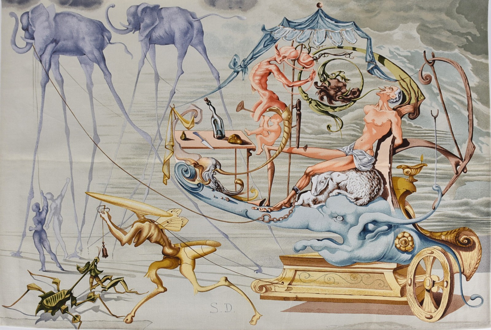 Salvador Dalí (1904-1989), Le Char de Bacchus - foto 1 de 4
