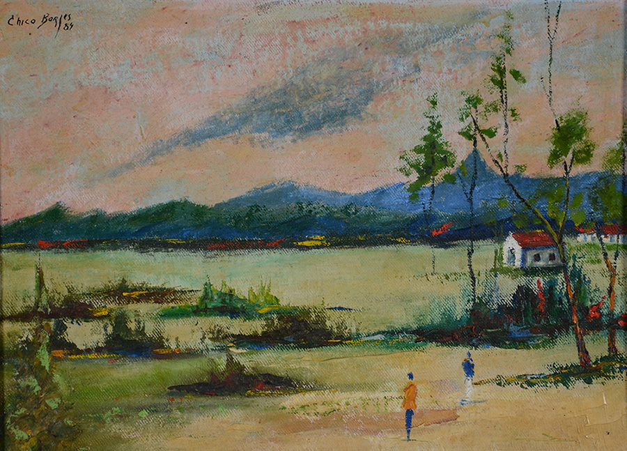 CHICO BORGES - Paisagem - OST - 38 x 51 - foto 1 de 2