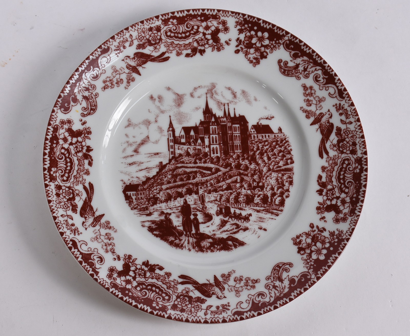 Serviço para chá, café e bolo de porcelana Real, decorada com... - foto 4 de 6