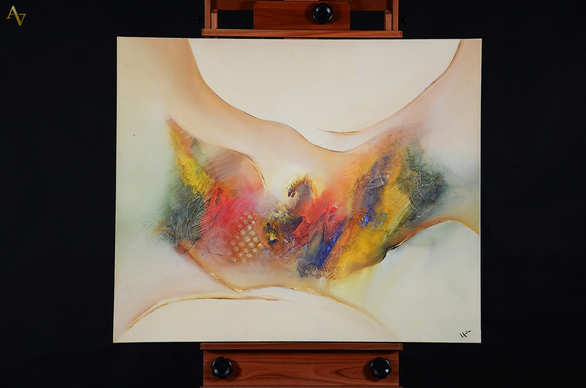 MYRIAM MEDEIROS - Abstrato - ost - 80 X 100 - foto 2 de 2