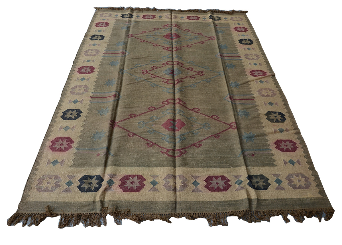 Tapete Killim indiano med. 2.42 x 3.22 = 7.79 m2