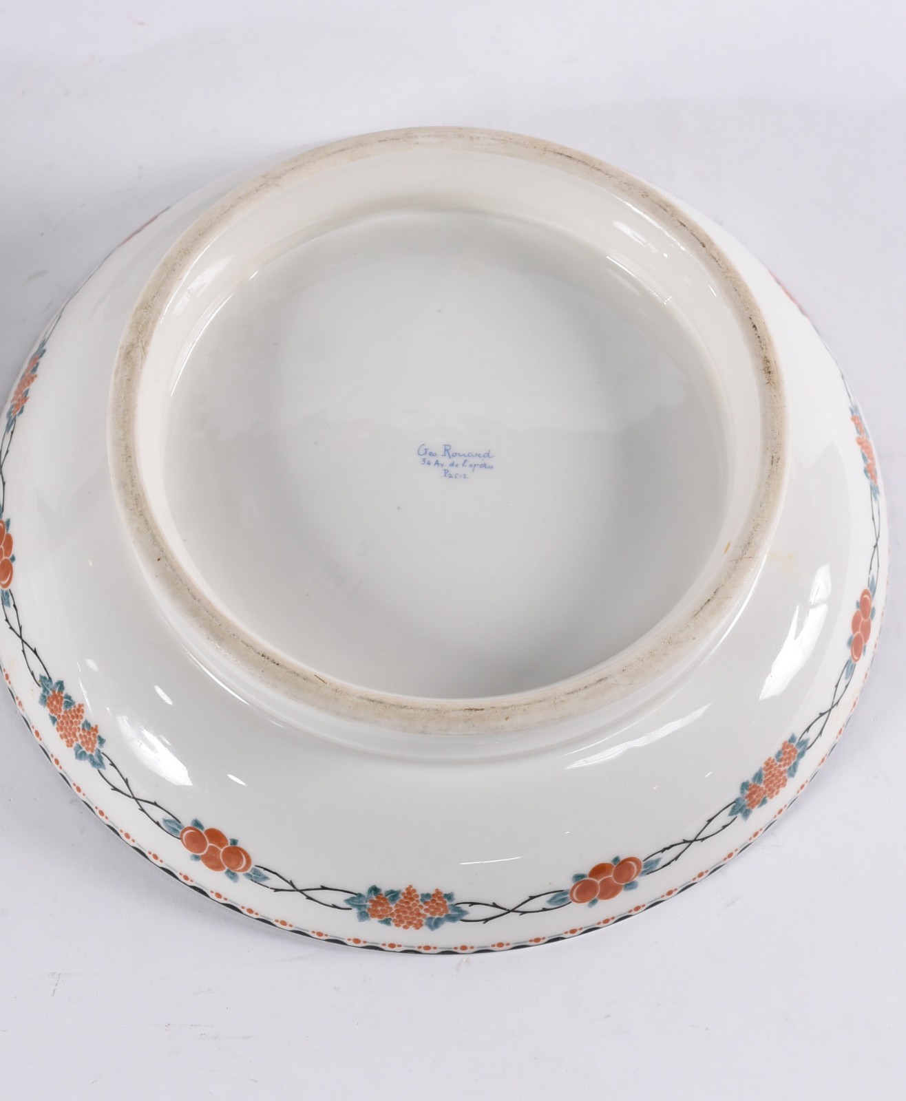 Parte de serviço de porcelana francesa GEO. ROUARD composto de: 6... - foto 3 de 6