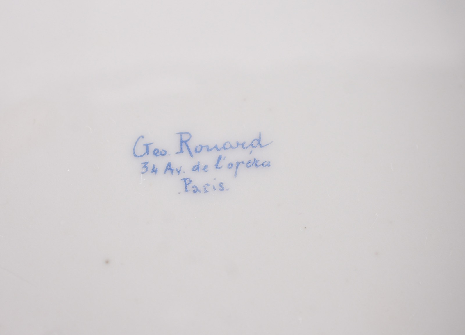 Parte de serviço de porcelana francesa GEO. ROUARD composto de: 6... - foto 5 de 6