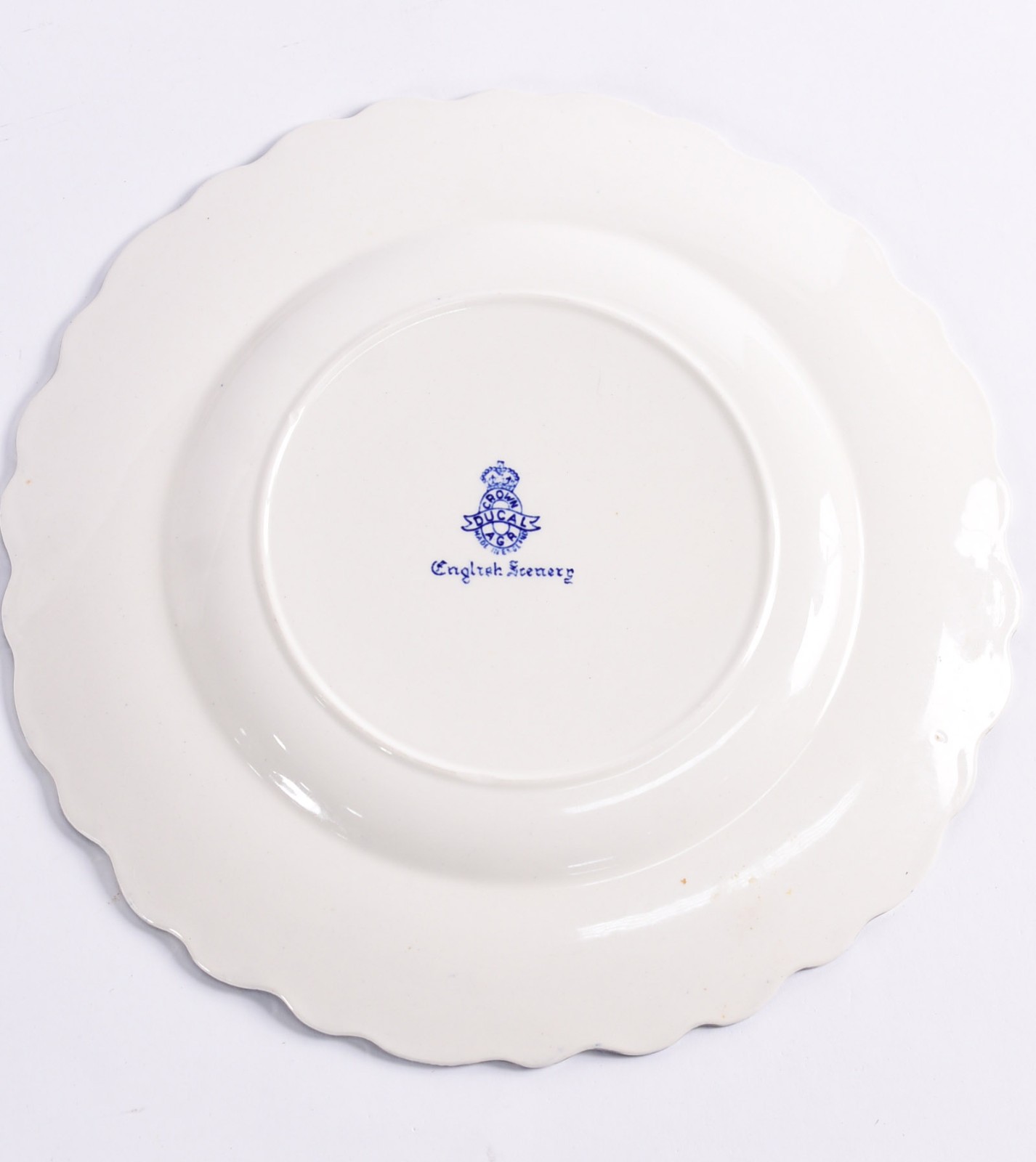 Parte de serviço de jantar de porcelana ingelsa SCENERY, CROWN DUCAL... - foto 4 de 5