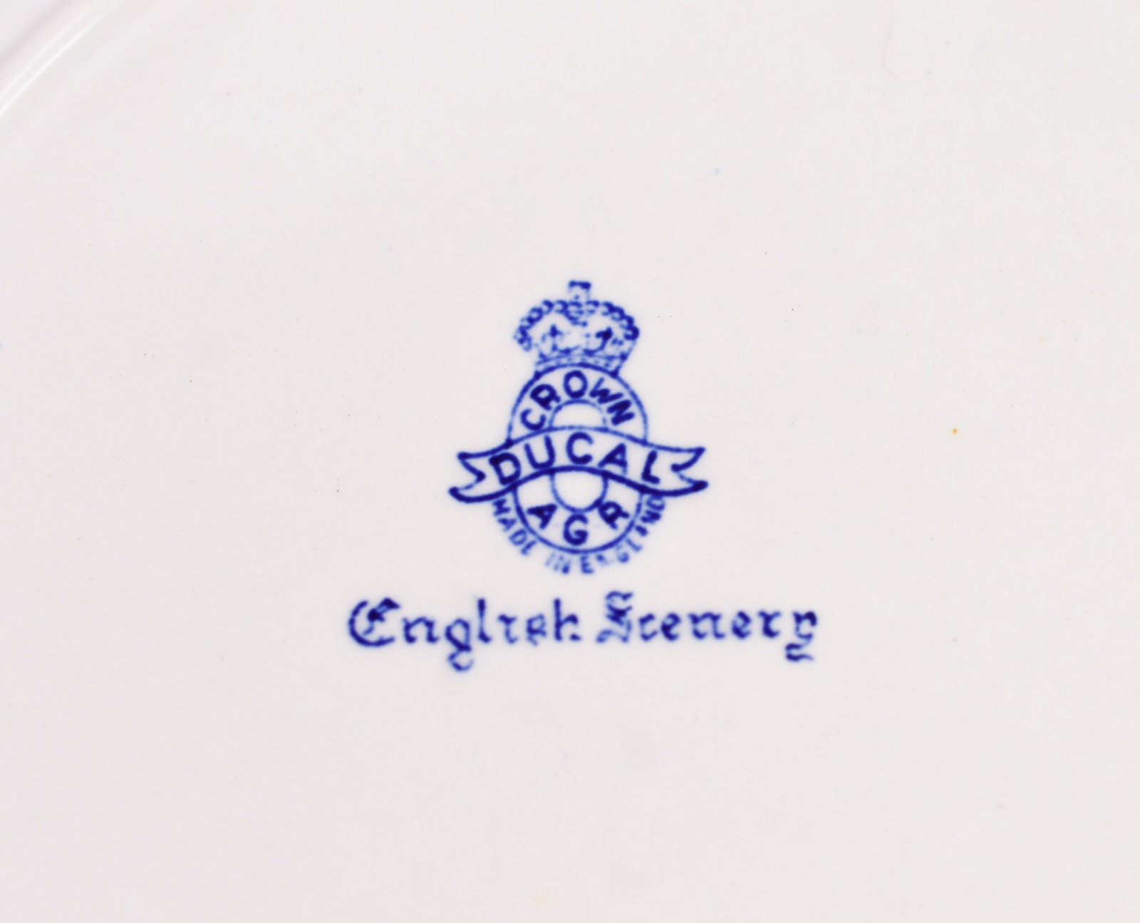 Parte de serviço de jantar de porcelana ingelsa SCENERY, CROWN DUCAL... - foto 5 de 5