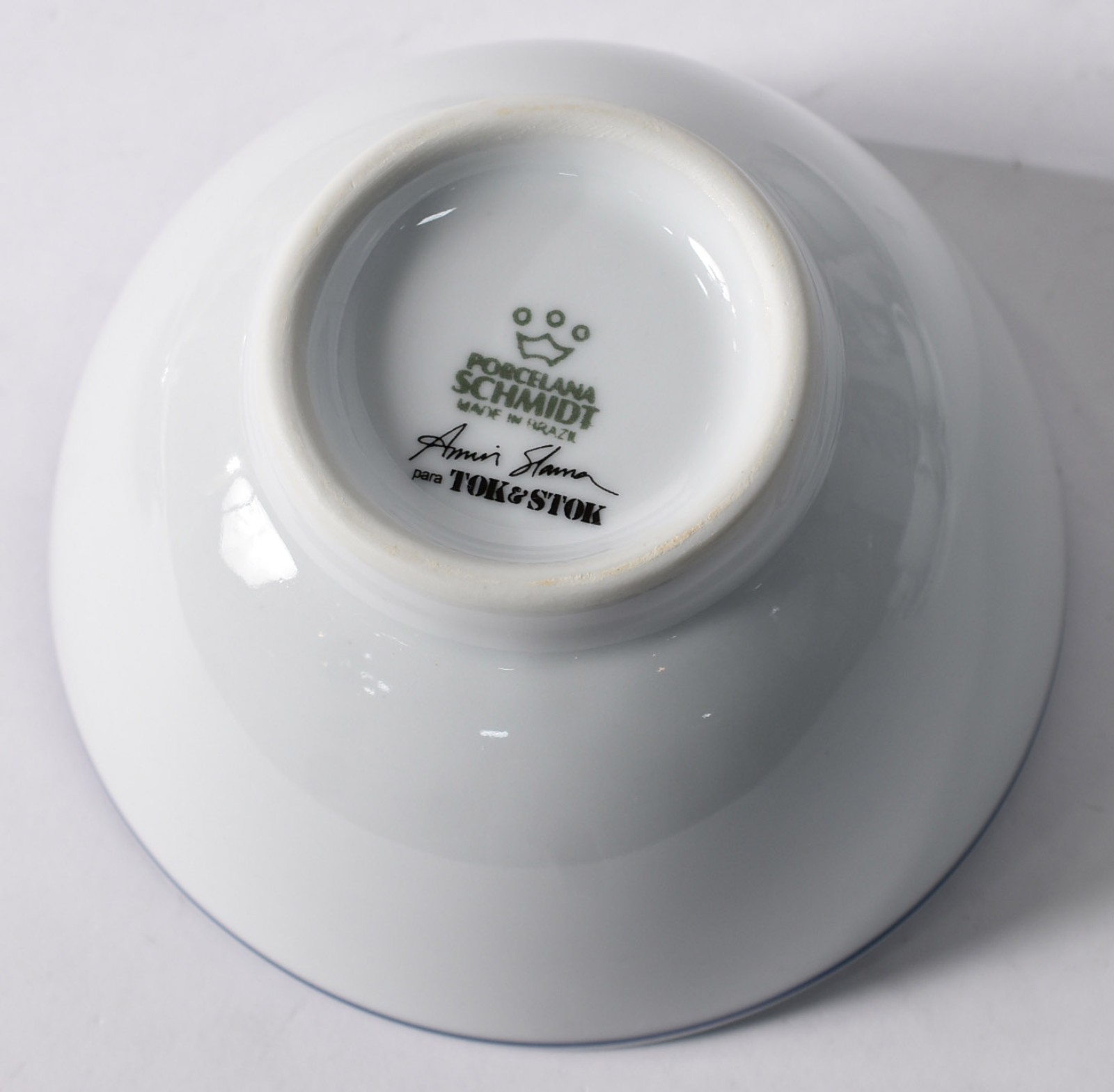 Aparelho de jantar, chá e café de porcela Schmidt da loja TOK STOK... - foto 8 de 8