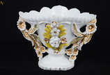 Floreira em porcelana francesa. Altura: 18 cm - Floreira em porcelana francesa. Altura: 18 cm