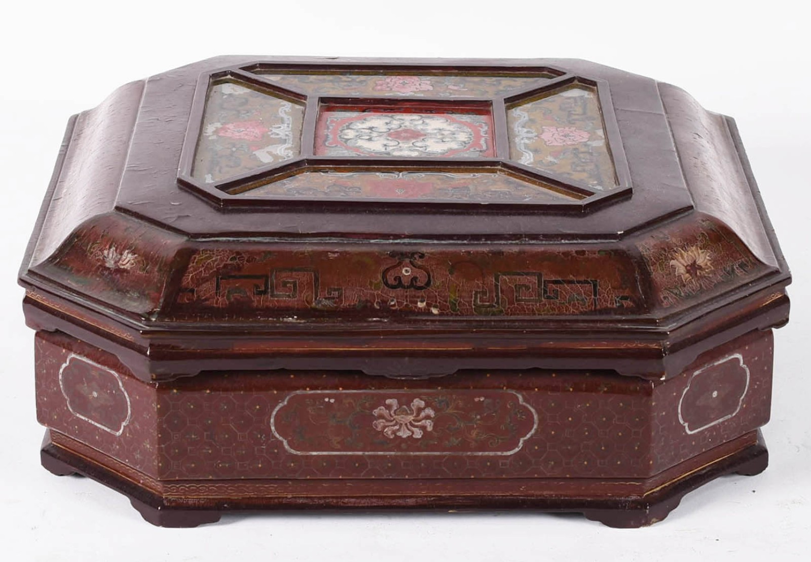 Caixa oriental de charão, século XIX. - foto 1 de 7
