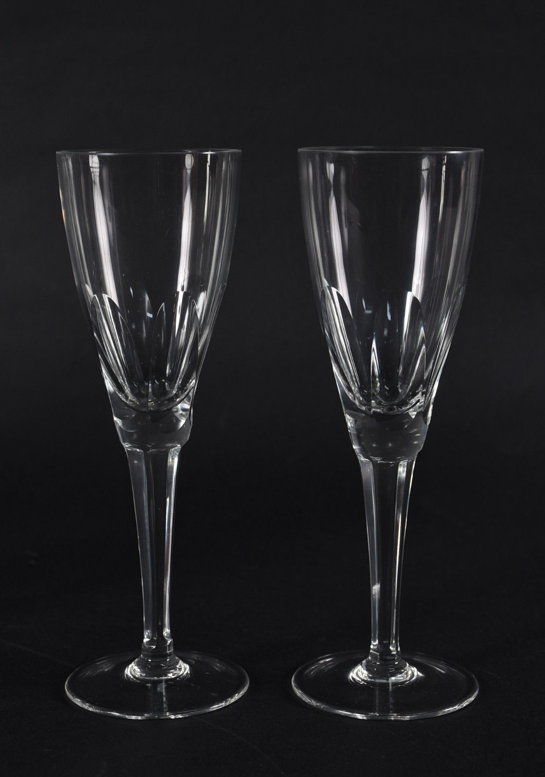 Seis flutes de cristal. - foto 4 de 4
