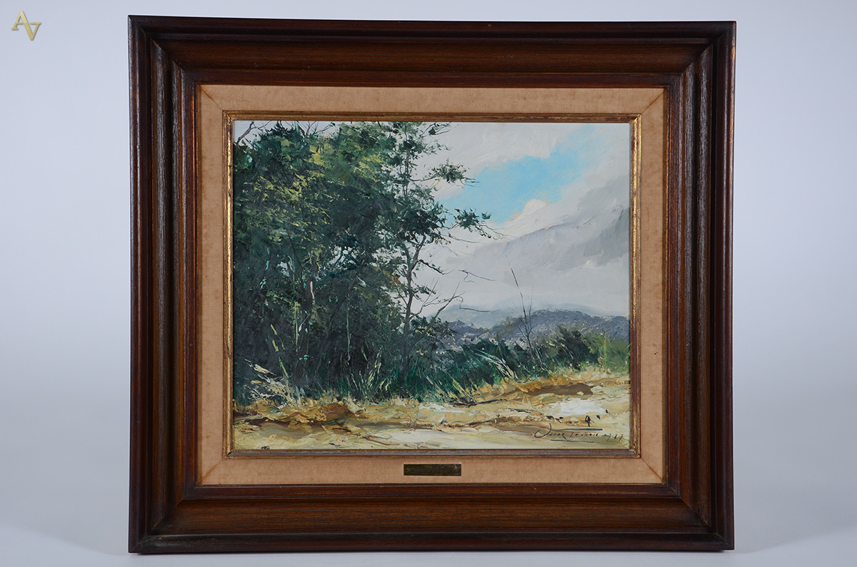 OSCAR TECIDIO - Arvores de Teresópolis - ose - 46 x 38 - foto 1 de 5