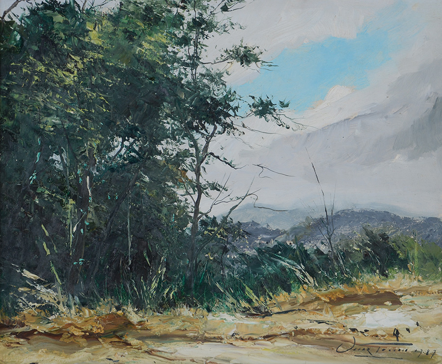 OSCAR TECIDIO - Arvores de Teresópolis - ose - 46 x 38 - foto 2 de 5