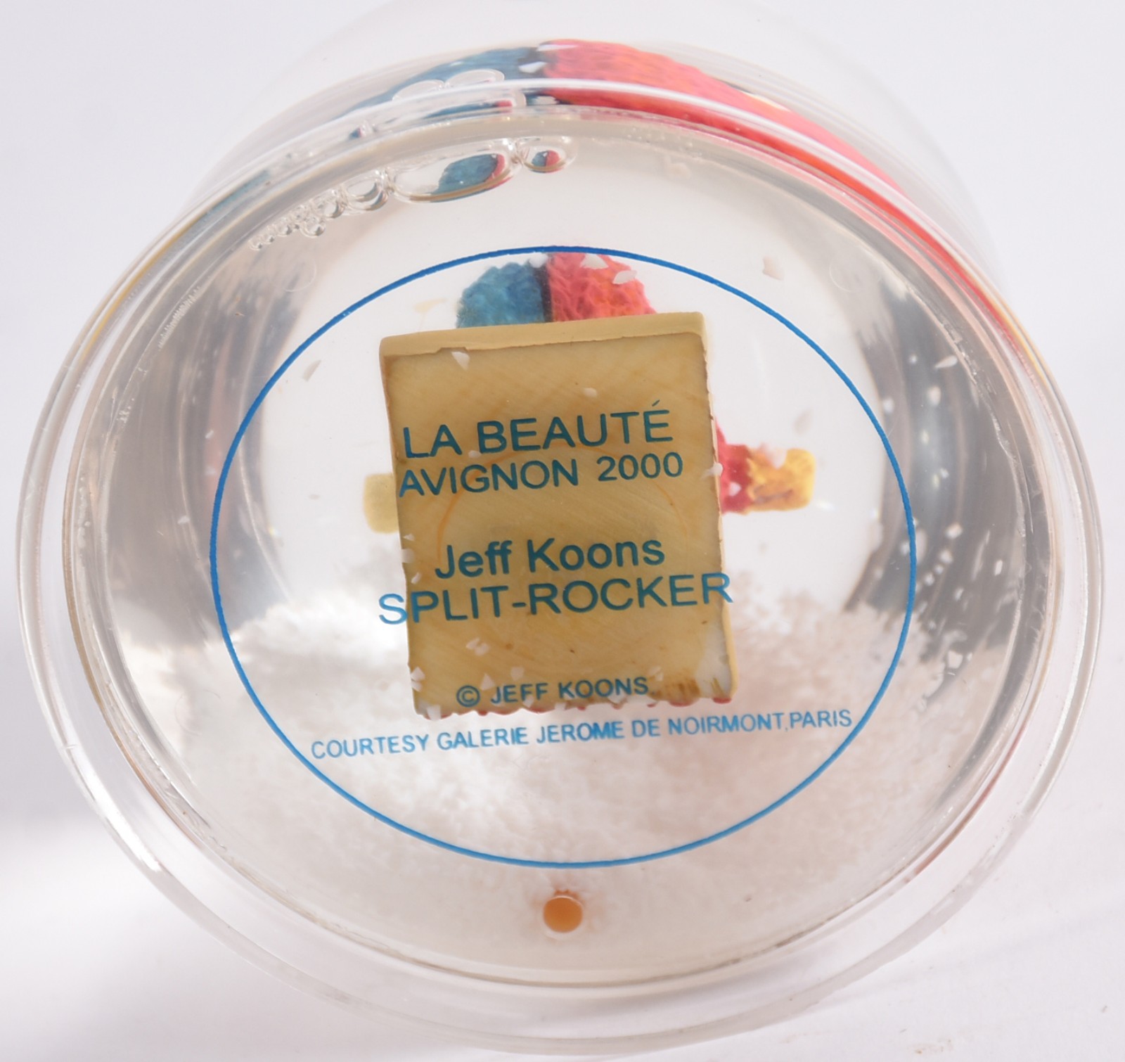 Jeff Koons (1955), Split Rocker Snow Globe - foto 3 de 7