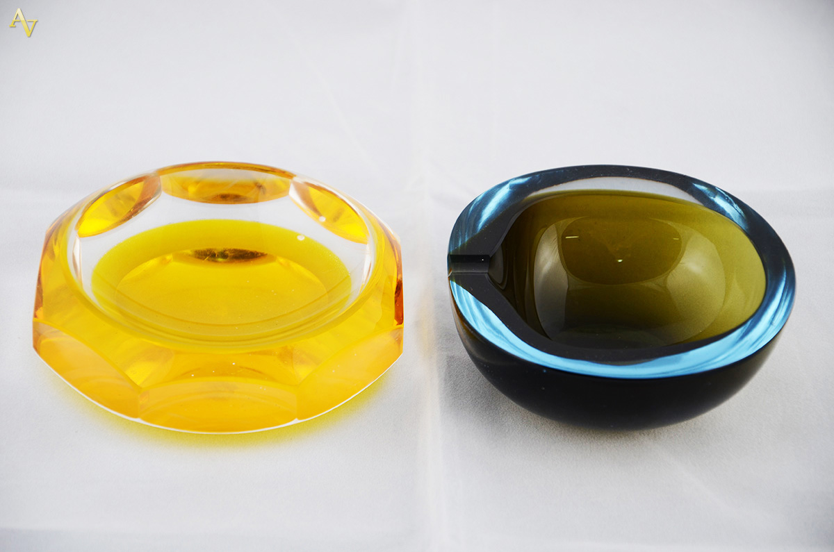 Dois bowls em murano