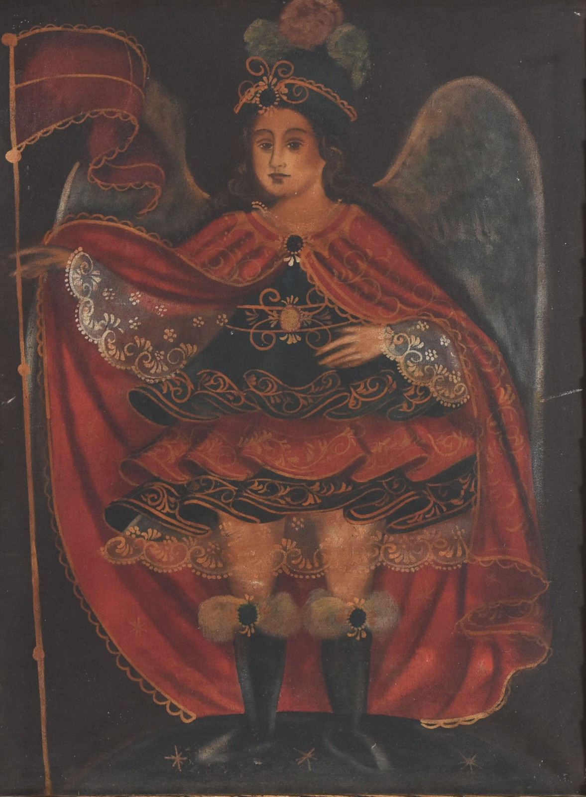 Escola Cusquenha (1538), Arcanjo - foto 1 de 3