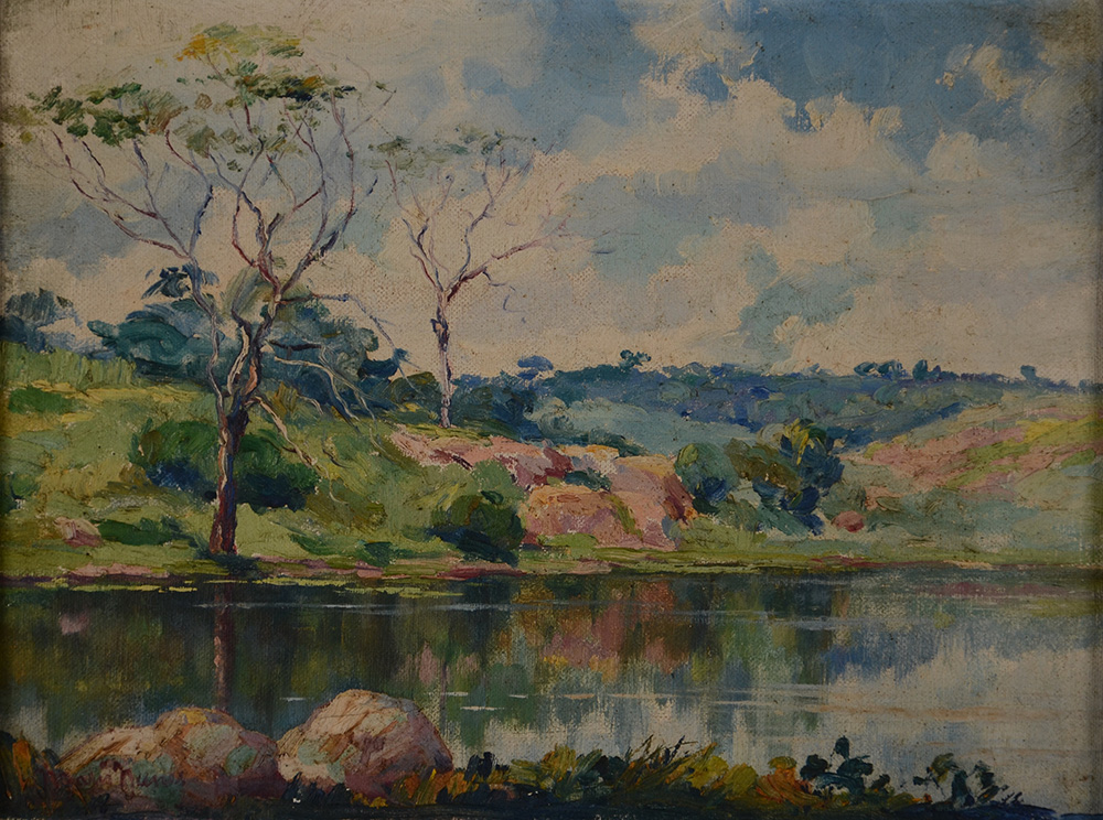 MARIO NUNES - Paisagem - OST - 31 x 40 - foto 1 de 2
