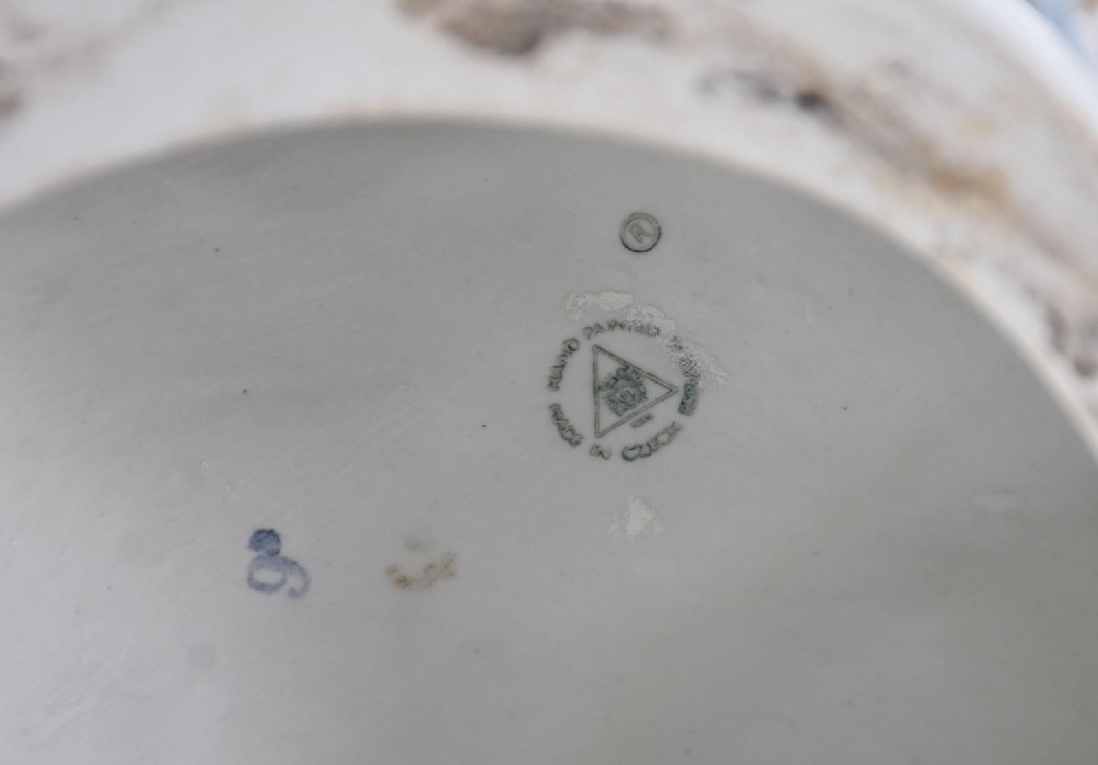 Grupo escultório de porcelana tcheca Royal Dux policromada... - foto 6 de 6