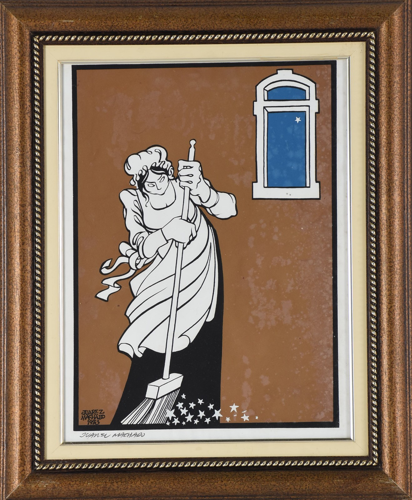 Juarez Machado (1941-2026), Mulher com vassoura - foto 2 de 5